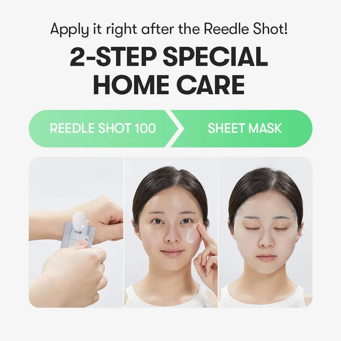 VT Cosmetic Pro Reedle Shot 100 2-Step Hydrogel Mask 1ea