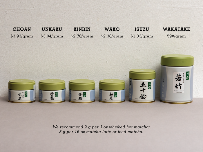Wako Matcha, Marukyu Koyamaen - Thin Tea Grade