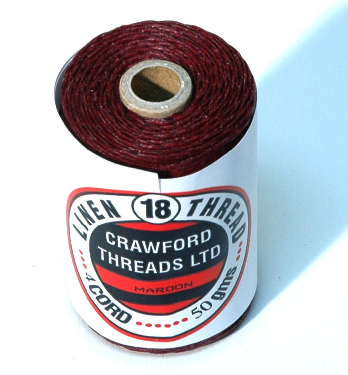 Waxed Thread Maroon