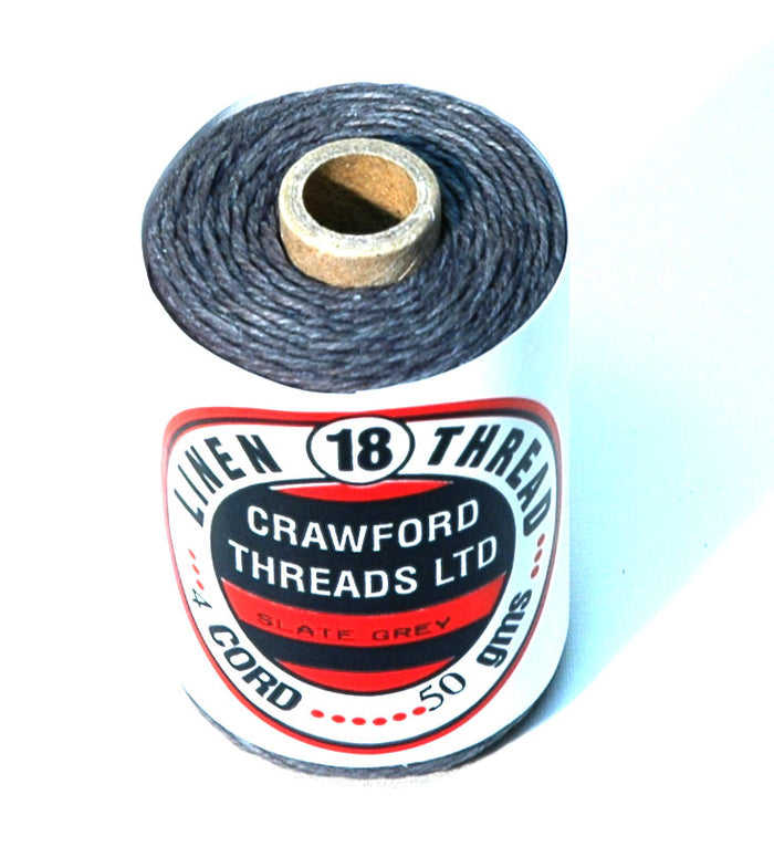Waxed Thread Slate Grey