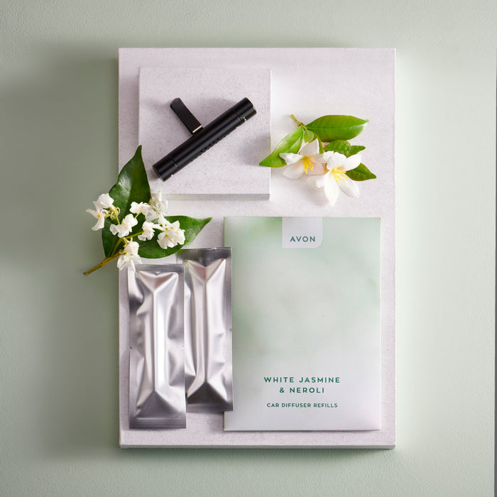White Jasmine And Neroli Car Diffuser Refill