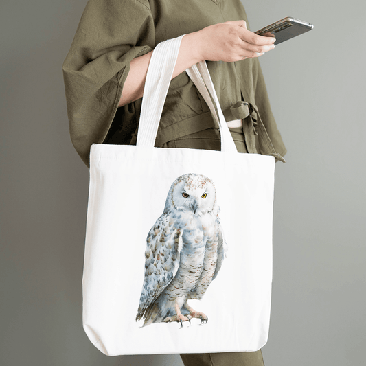 White Owl Front Design - HeatPressNation