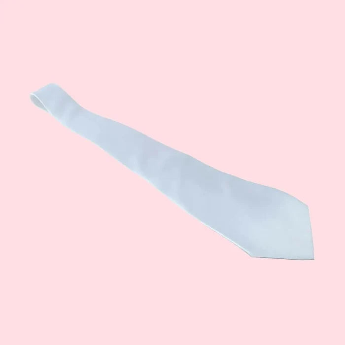 Sublimation Necktie White