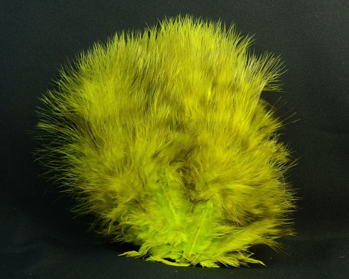 Grizzly Dyed Fluorescent Yellow Chartreuse