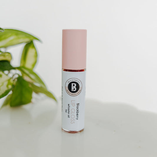 Blackberry Lip Gloss - Tinted - Natural - Bella Botanicals