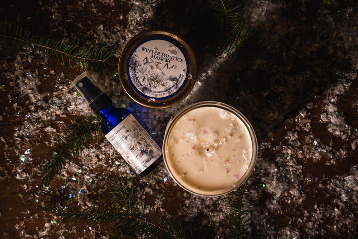 Winter Solstice Maskwa - Special Edition Ceremony Set - LODGE Soy Candles