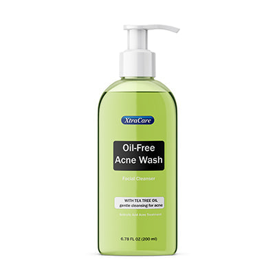 XtraCare Oil-Free Acne Wash Facial Cleanser Tea Tree Oil