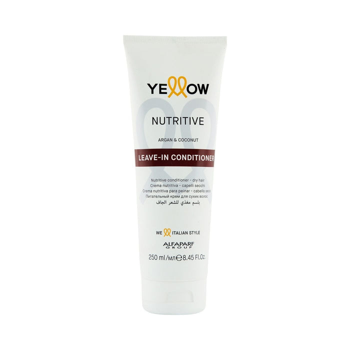 Yellow Nutritive Argan & Coconut Leave-In Conditioner, 250ml - Makkah Pharmacy