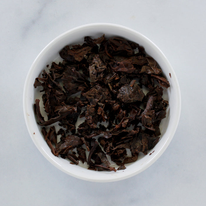 Yi Chang Hao Tuocha - spent leaves