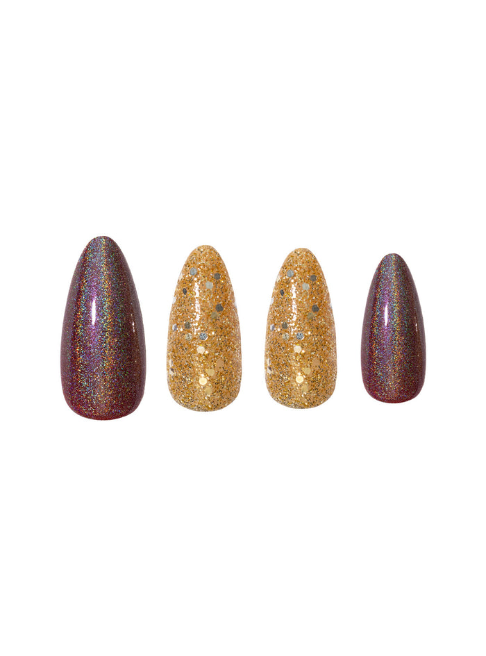 Yours Truly Press On Nails - ntyt-04-almond-long
