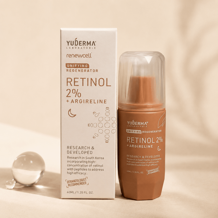 Yuderma Renewcell Retinol 2% + Argireline Serum - Cosmosentials