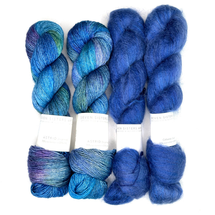 Zephyrus Wrap Kits by Seven Sisters Arts Yarn