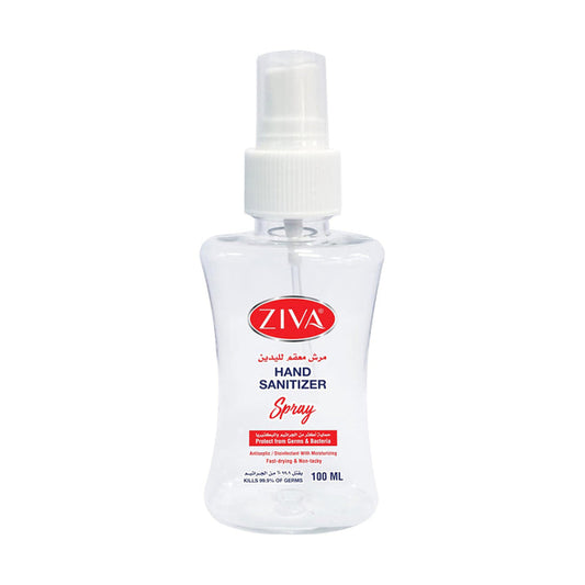 Ziva Hand Sanitizer Spray - 100ml, Hand Sanitizers & Wipes